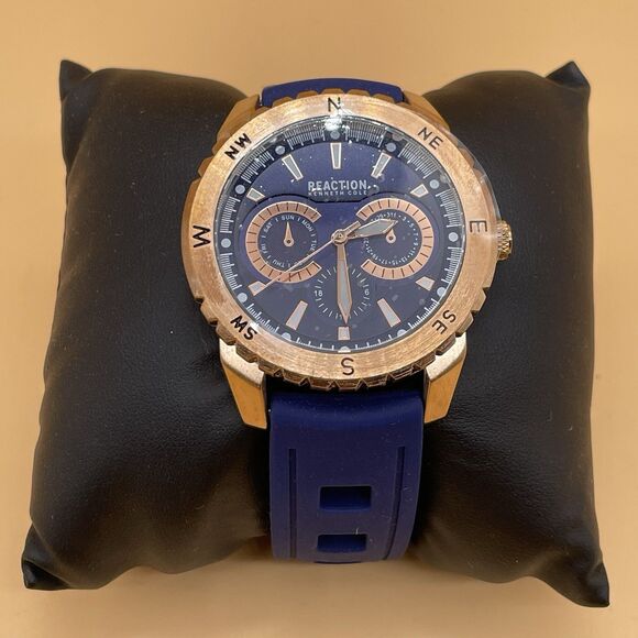 Kenneth Cole Reaction SR626SW Men Stainless Steel Analog Dial Quartz Watch - Picture 2 of 16